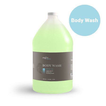 ZOGICS Organics Body Wash, Fresh Air, 1 gallon OBWFA128-Single